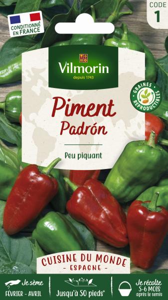 Potagères - Poivron Padrón - Cuisine du Monde - PACKAGING_RECTO